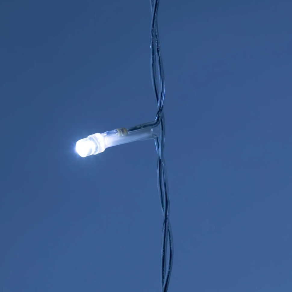 Электрогирлянда Дождь 2x1,5 м 300LED мерц. IP44 отсоед. нит хол.бел.HD-YW01