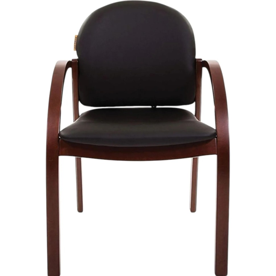 Стул VT_конференц CH659 к/з черный матов. Terra темн.орех 6066646 Стул VT_конференц CH659 к/з черный матов. Terra темн.орех 6066646