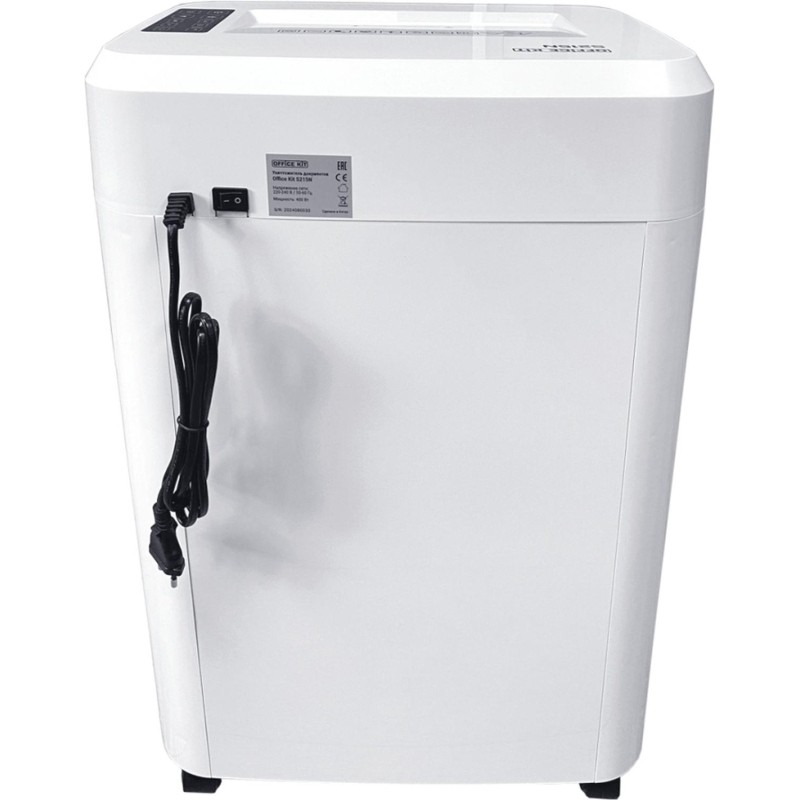 Шредер (уничтожитель) Office Kit S215N 3,9x38, ур.секр.P-4, 22лист, 35л