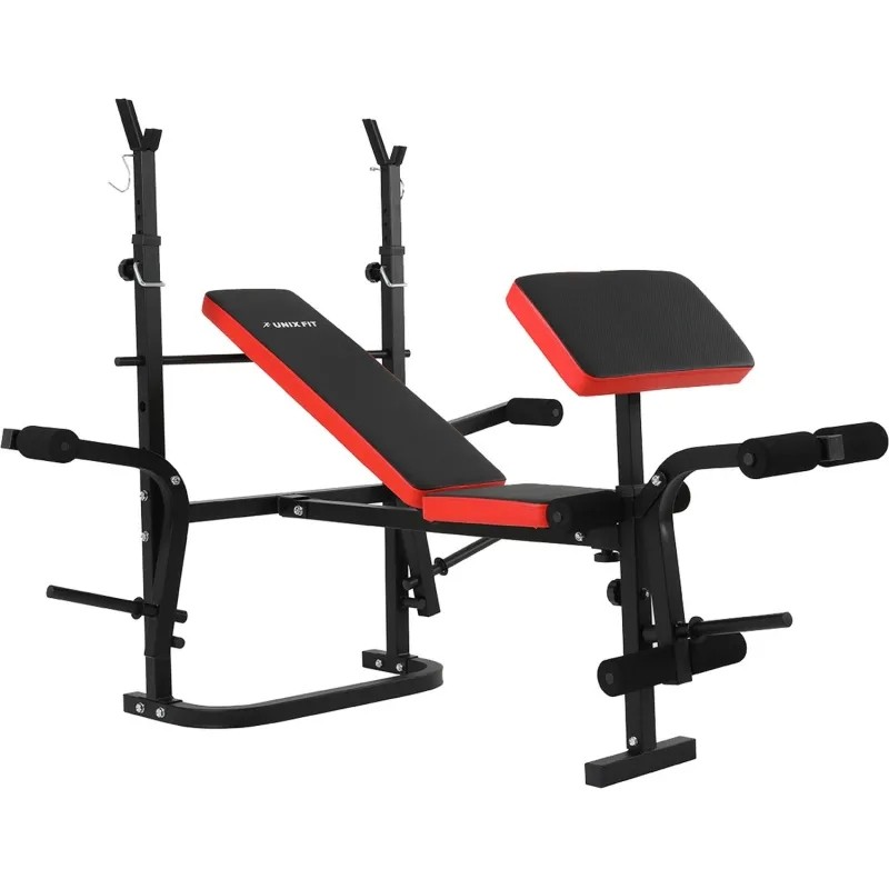 Скамья силовая со стойками UNIX Fit BENCH 120P, BSBN120P