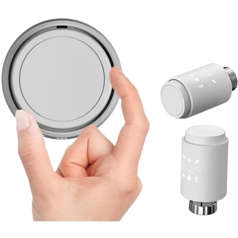 Терморегулятор для радиатора отопления MOES ZigBee Thermostat Valve TV02