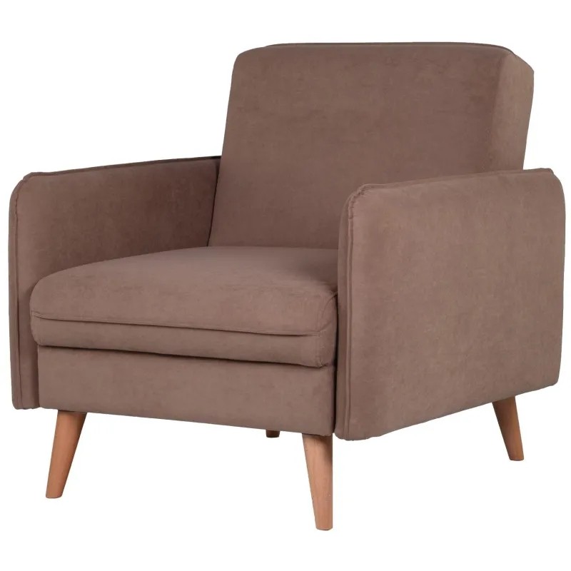 Кресло _ХД Finsoffa ANN Relax 1, раскл. тк. велюр Formula 225 коричневый
