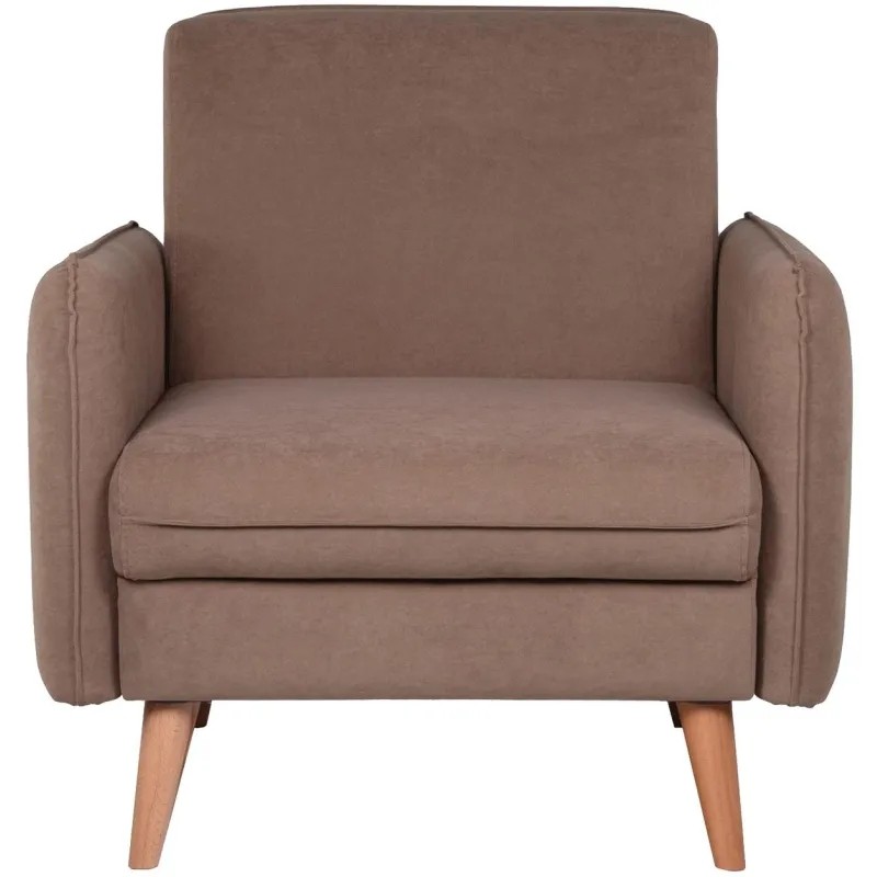 Кресло _ХД Finsoffa ANN Relax 1, раскл. тк. велюр Formula 225 коричневый