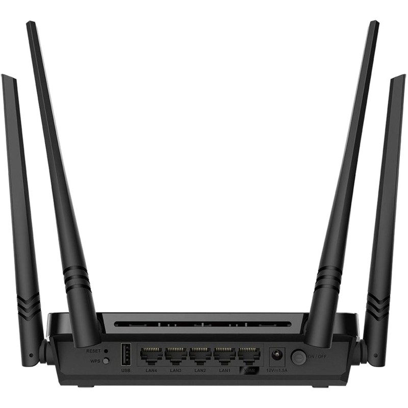 Маршрутизатор WI-FI D-Link DIR-825/RU/I1A 10/100/1000BASE-TX/4G черный