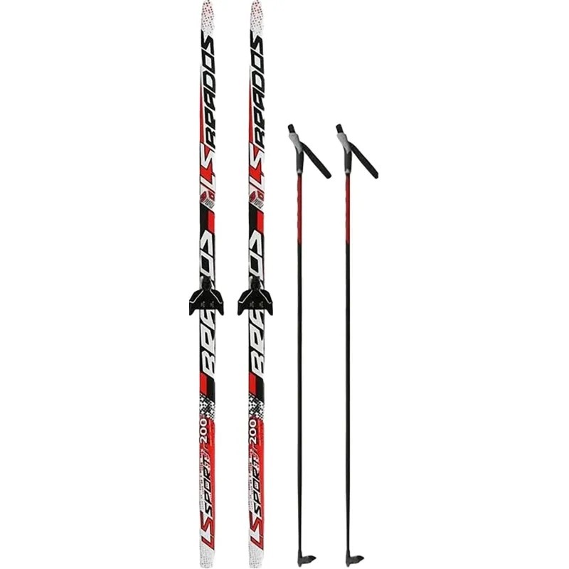 Лыжи Комплект 75 мм - 200 STEP Brados LS Red , 304432