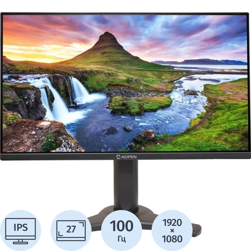 Монитор AOPEN 27CL2Ebmirx(UM.HC2EE.E01)27/FHD/IPS/100Hz/250cd/5ms/VGA/HDMI