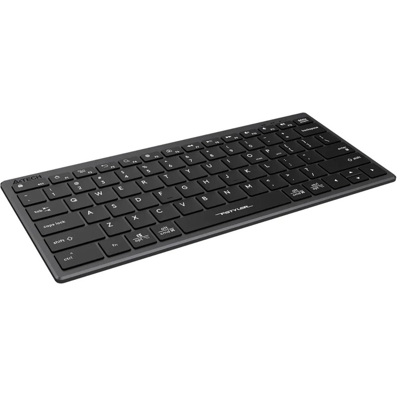 Клавиатура A4Tech Fstyler FX51 серый USB slim Multimedia (FX51 GREY)