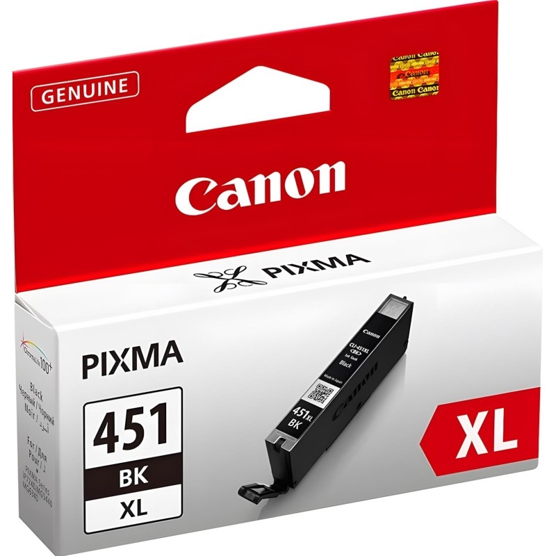 Картридж струйный Canon CLI-451XL BK (6472B001) чер.пов.емк. для MG5440/634