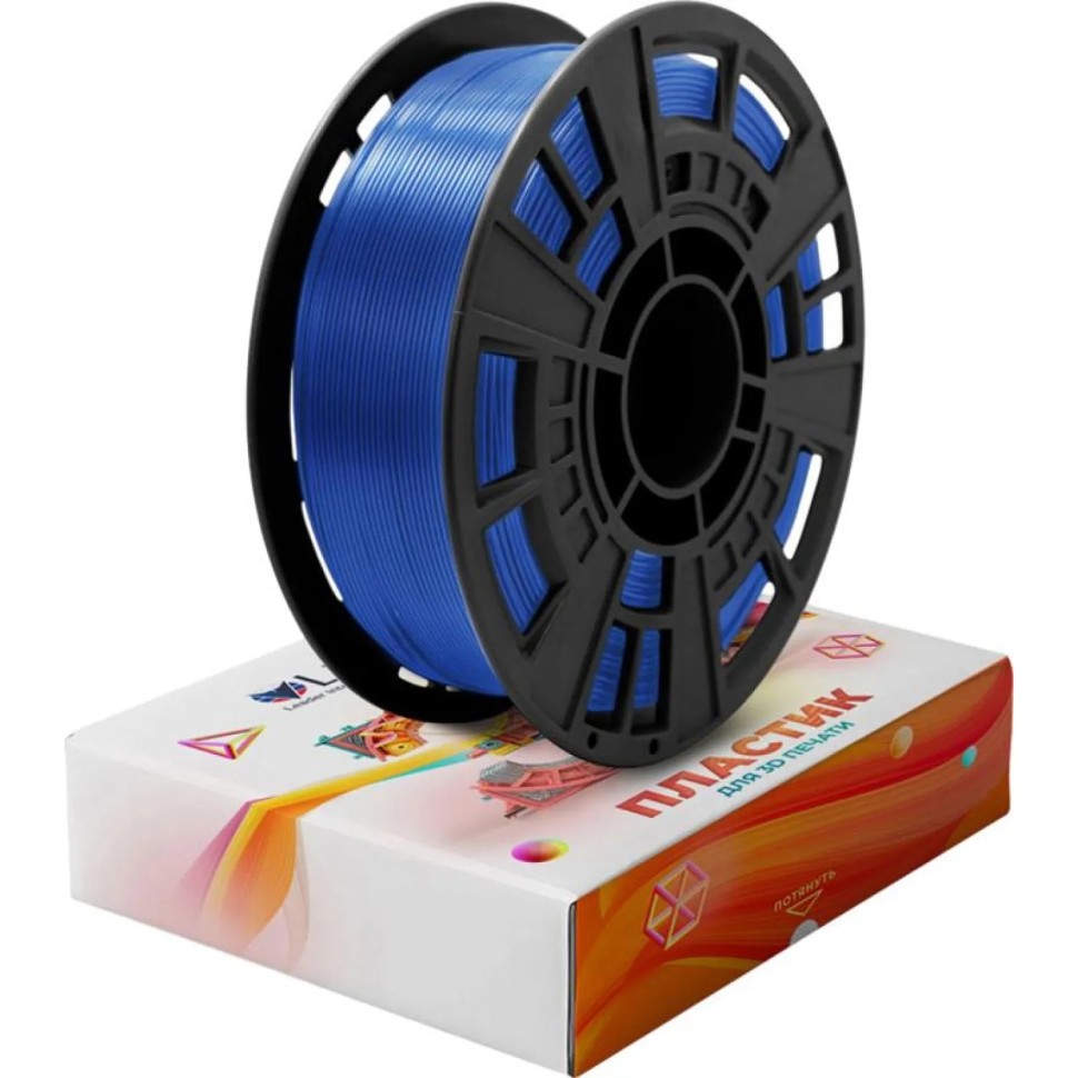 Катушка PLA+ пластик LIDER-3D Синий