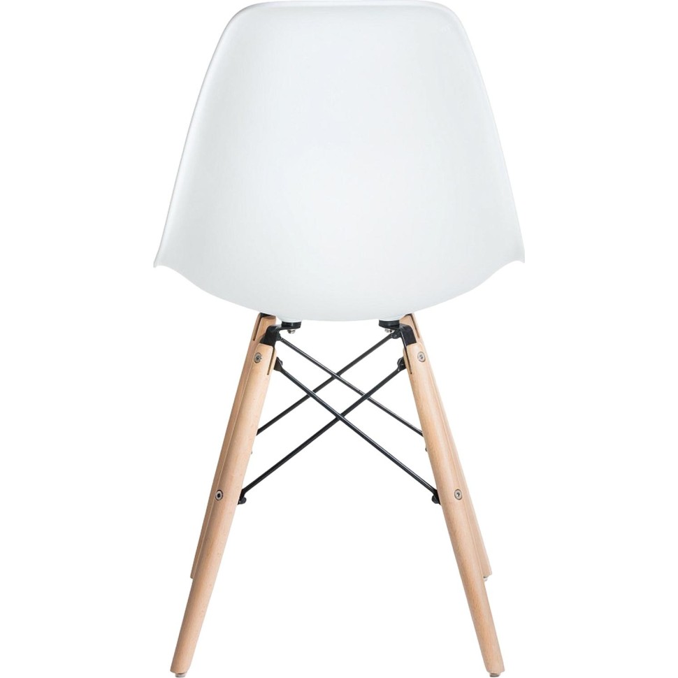 Стул LO_обеденный DOBRIN DSW LMZL-PP638_LB-MTR_P-W-02 свет.бук/белый