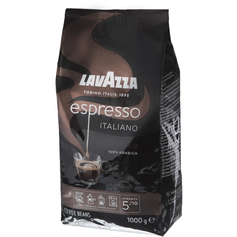 Кофе Lavazza Espresso арабика в зернах, 1кг