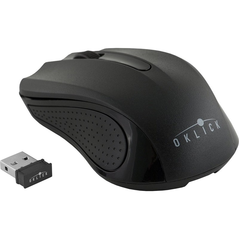 Мышь компьютерная Oklick 485MW черный оптич WLS USB/1600dpi/3but