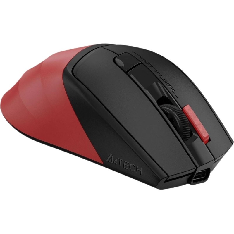 Мышь компьютерная A4Tech Fstyler FG45CS Air красный/черный 2000dpi/WLS USB