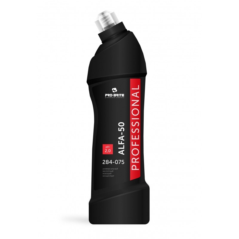 Профхим сантех кисл гель д/мытья сантехн Pro-Brite/ALFA-50 (284-075), 0,75л