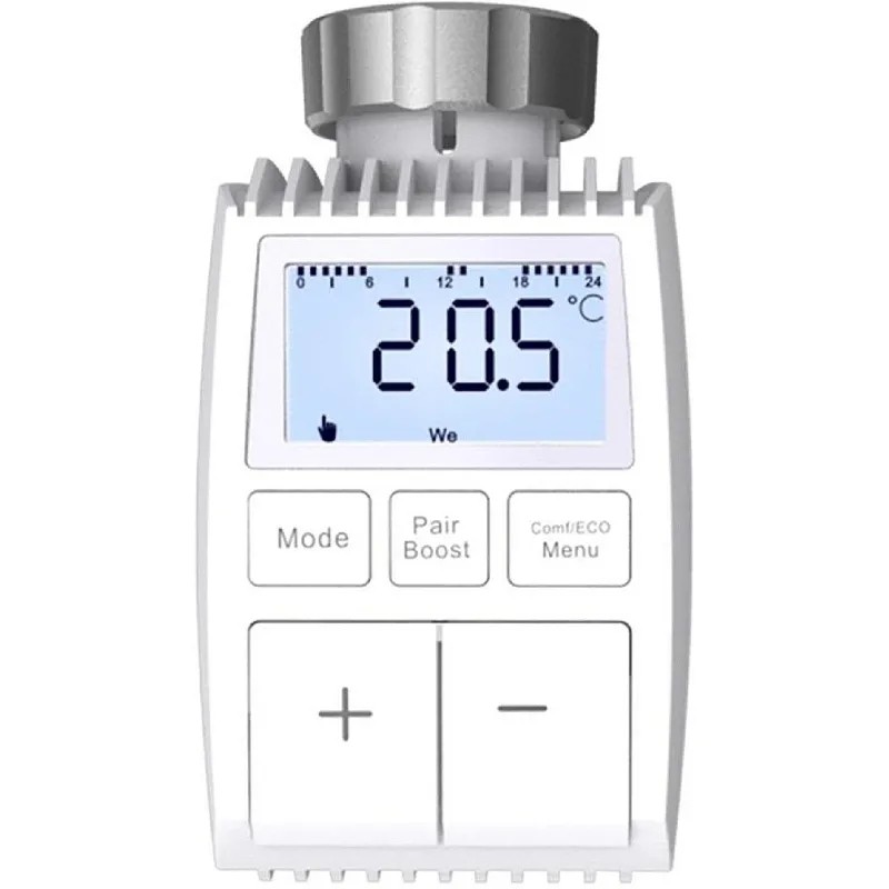 Терморегулятор для радиатора отопления MOES ZigBee Thermostat Valve TV01