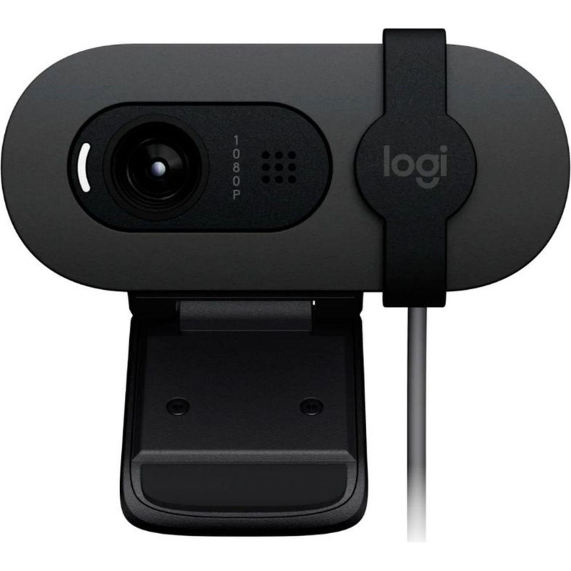 Веб-камера Logitech BRIO 100, FHD, Graphite (960-001585)