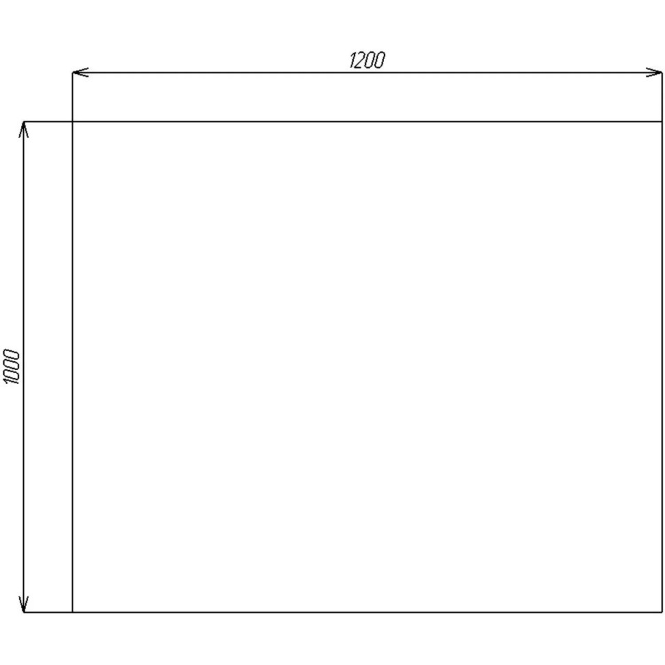 Элемент Avance д/перегов.ст. к.мод 6МПК.502 1200х1000х750 шам.свет/ал.мат