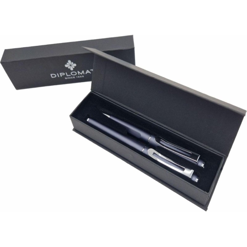 Набор пишущих принадл. Diplomat Me pen (grey) шарик.и пер.ручки, D41202060