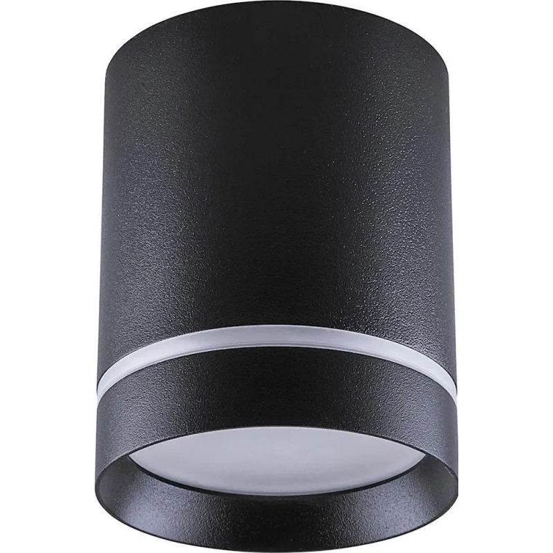 Светильник светодиодный, 15W 1200Lm 120 град.,черн.,D80xH100 AL534 LUNA