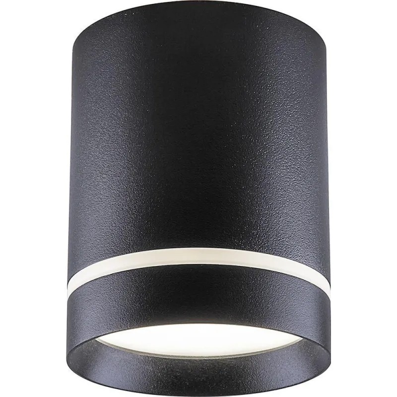 Светильник светодиодный, 15W 1200Lm 120 град.,черн.,D80xH100 AL534 LUNA
