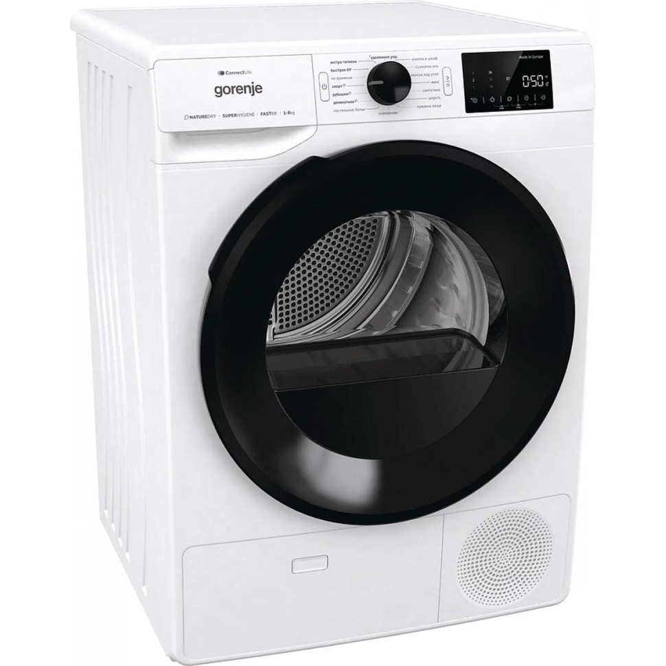 Сушильная машина Gorenje DGPNE82GNLW кл.энер.:A++ макс.загр.:8кг белый