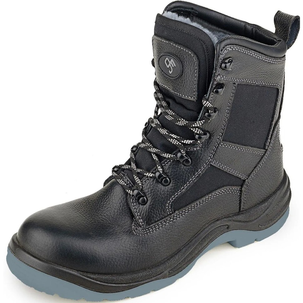 Ботинки рабочие с высоким берцем,  утепленные (мод.26НМ) ПУ/ТПУ с КП (р.39)