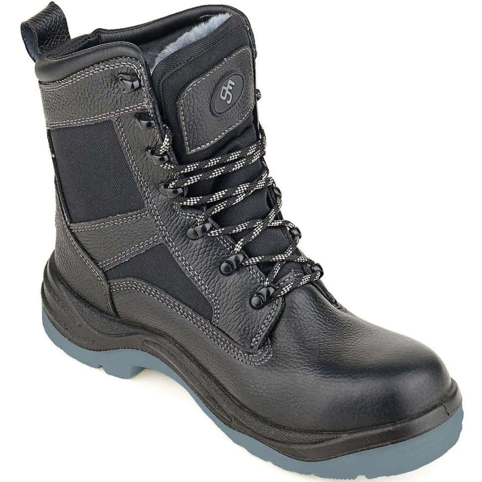 Ботинки рабочие с высоким берцем,  утепленные (мод.26НМ) ПУ/ТПУ с КП (р.39)