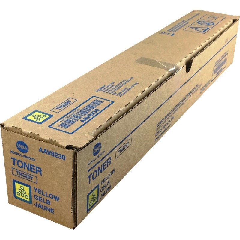 Тонер-картридж Konica Minolta TN-328Y жел. для C250i/C300i/C360i(AAV8250/A)