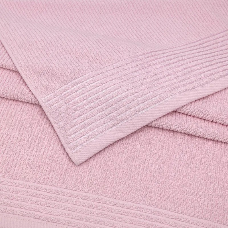 Полотенце махровое УЗБ Райт, L 70х130 роз,159165