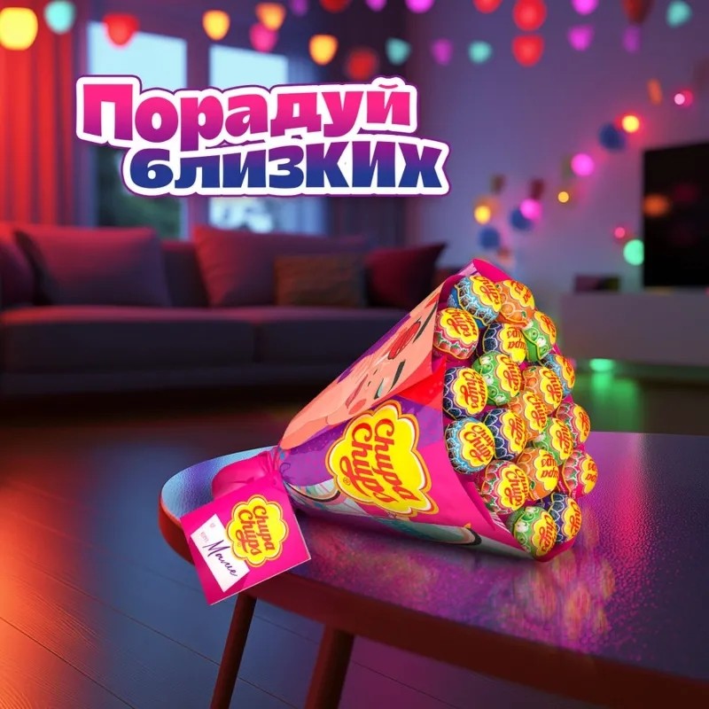 Карамель Chupa Chups букет 228 г
