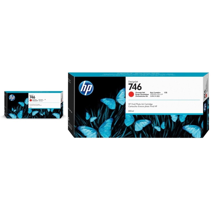 Картридж струйный HP 746 P2V81A хром. крас. для Z6/Z9