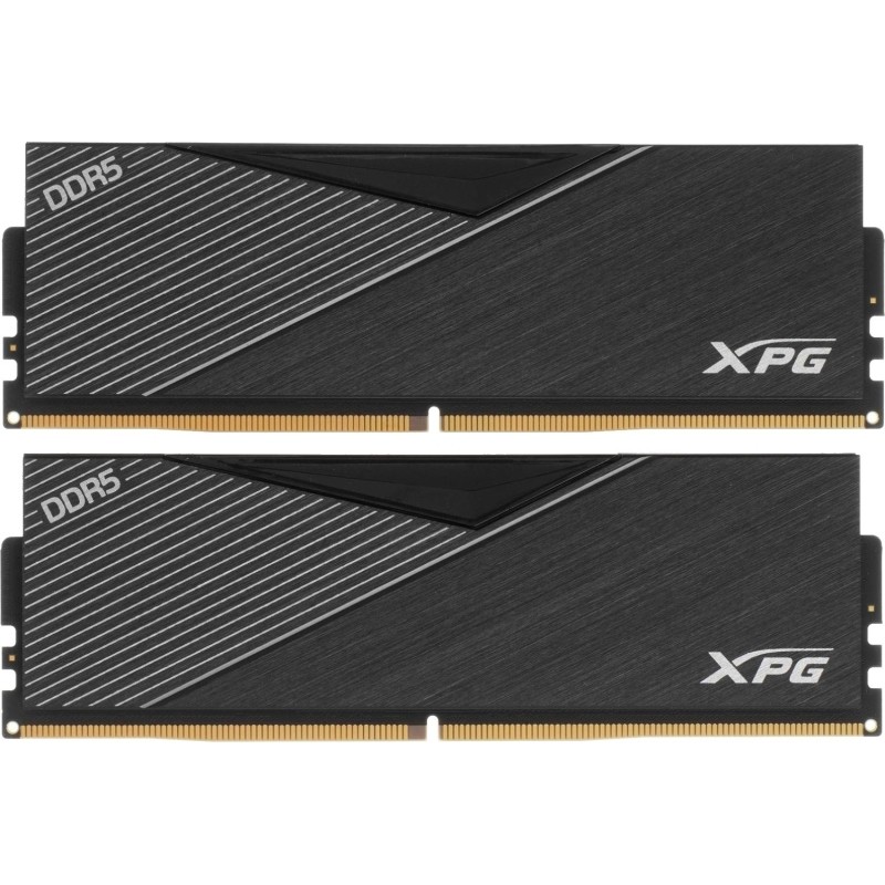 Модуль памяти ADATA DDR5 DIMM 32Gb(2x16) 6000МГц (AX5U6000C3016G-DCLABK)
