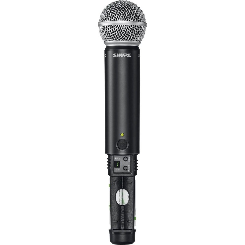 Радиосистема Shure BLX24E/SM58-M17, одноканальная с ручным передатчиком