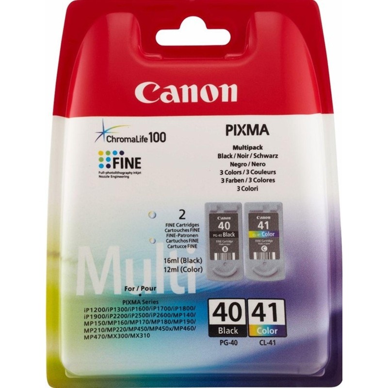 Картридж струйный Canon PG-40/CL-41(0615B043) чер./цв.для Pixma MP150/170