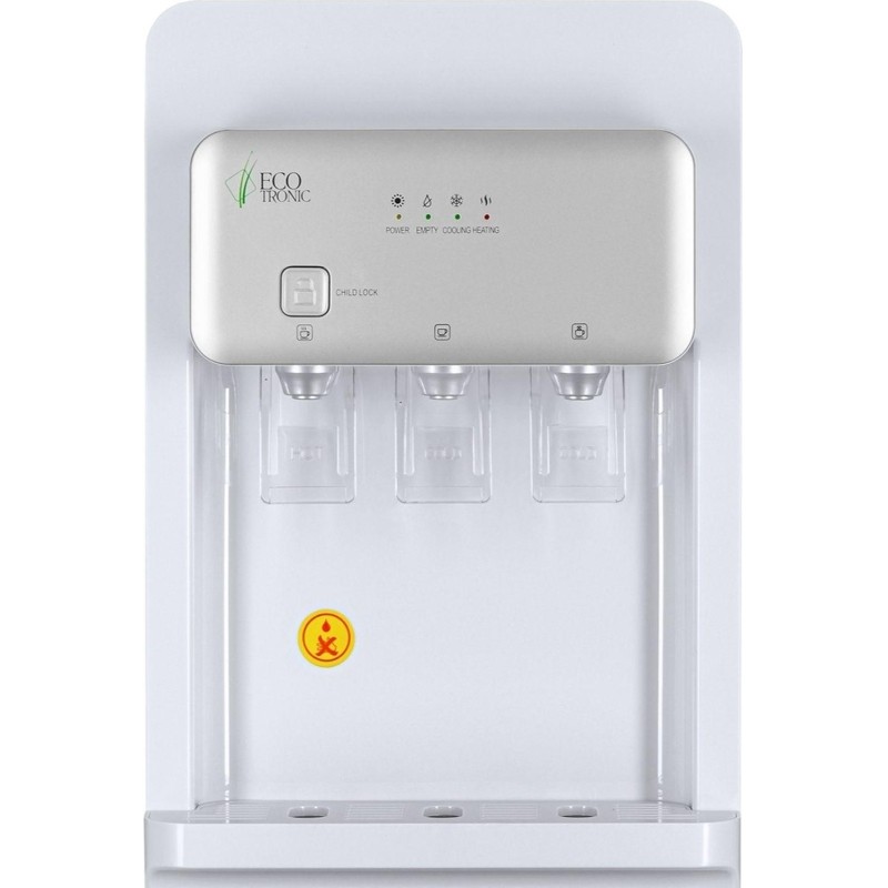 Кулер Ecotronic K43-LXE white-silver напольный