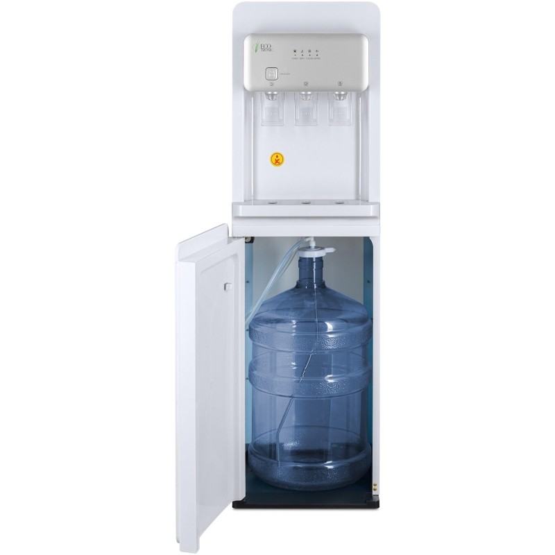 Кулер Ecotronic K43-LXE white-silver напольный
