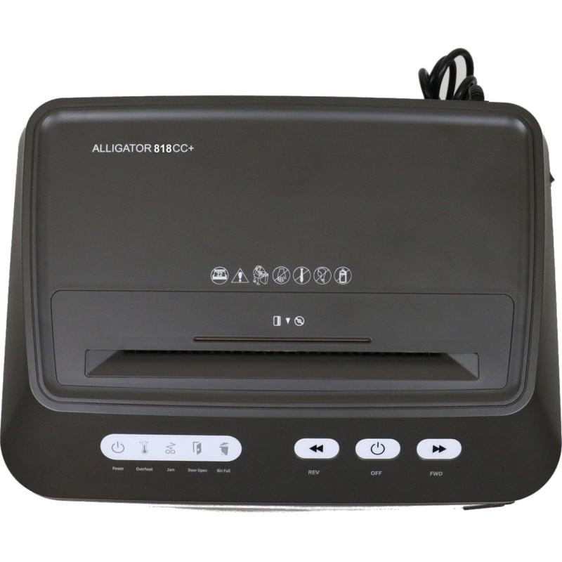 Шредер (уничтожитель) ProfiOffice Alligator 818 CC Plus 5ур.секр,18лист,36л