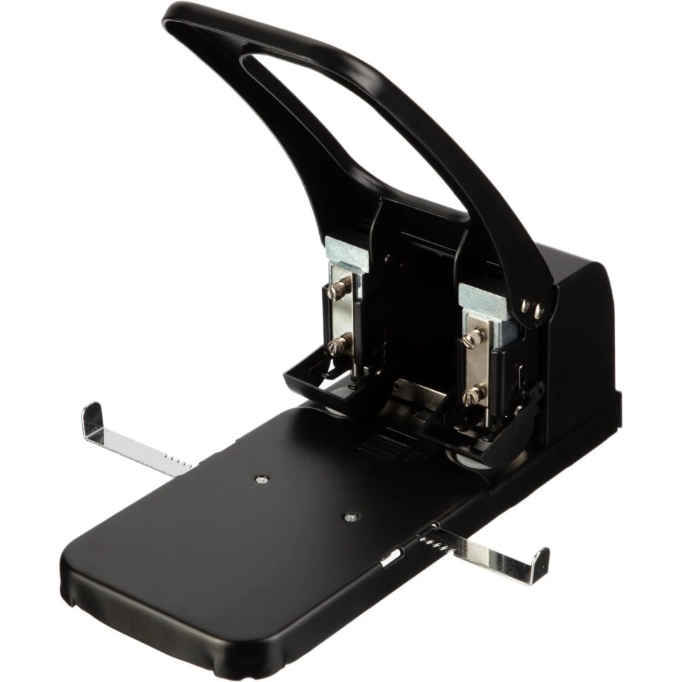 Дырокол мощный deVENTE до 100 листов черный