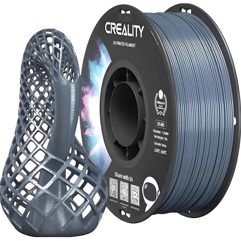 Катушка CR-ABS-пластика Creality 1.75 мм 1кг., серая (3301020034)
