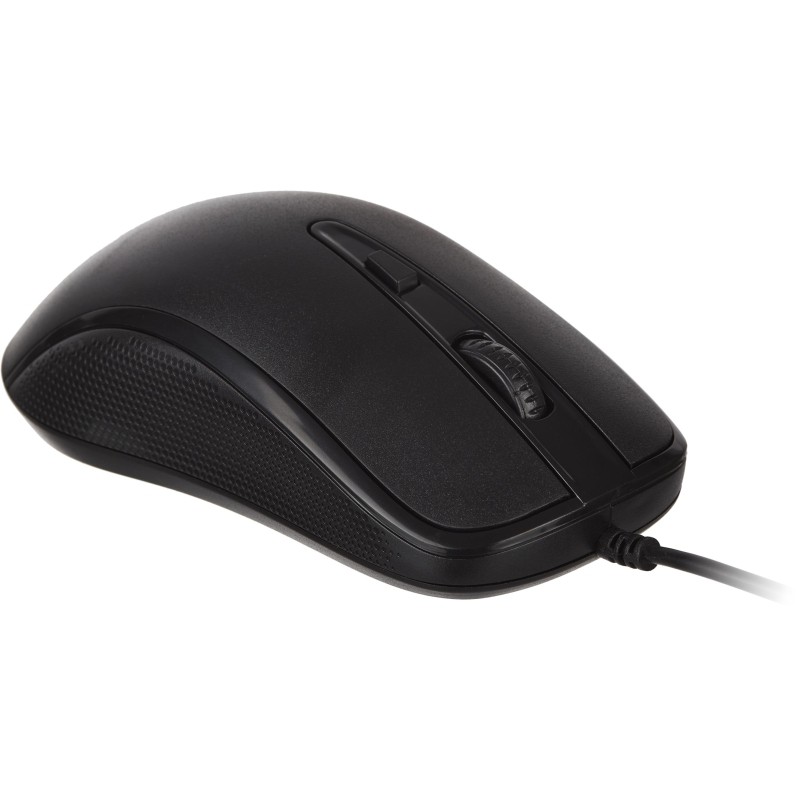 Мышь компьютерная ProMega E-M002A черная, USB 800-2400DPi, 121,5x64x39мм