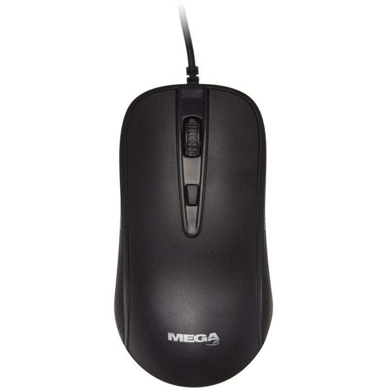 Мышь компьютерная ProMega E-M002A черная, USB 800-2400DPi, 121,5x64x39мм