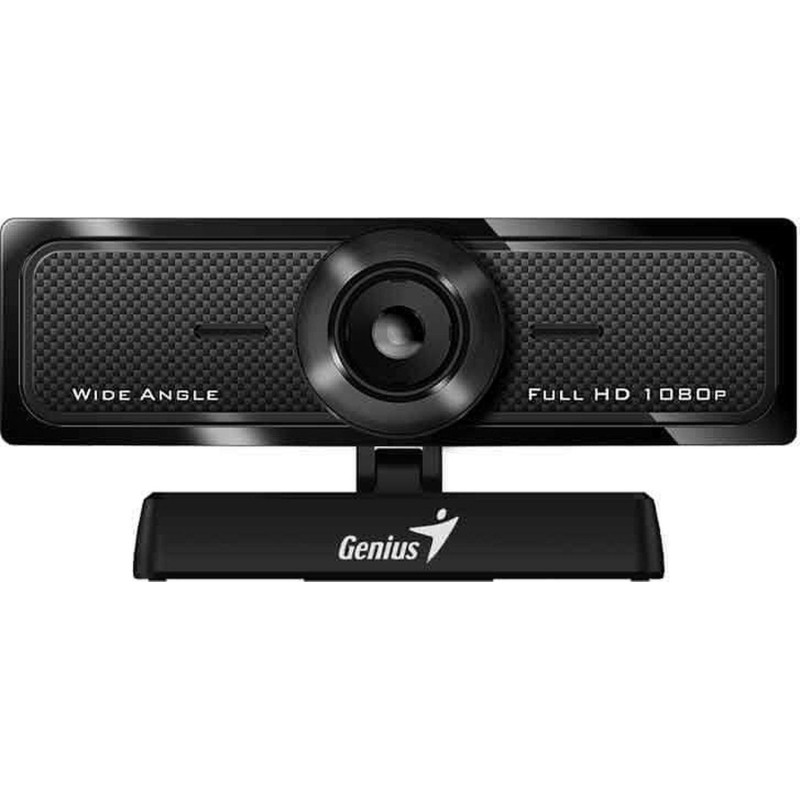 Веб-камера Genius 1080P широкоугольная WIDECAM F100 V2, черный