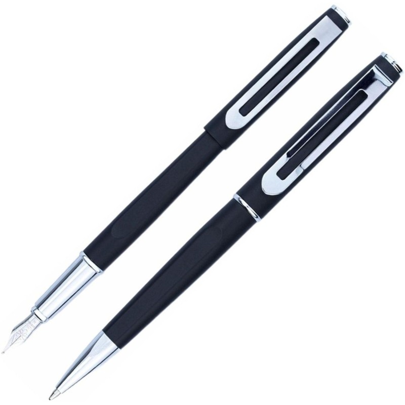 Набор пишущих принадл. Diplomat Me pen (black) шарик.и пер.ручки, D41201060