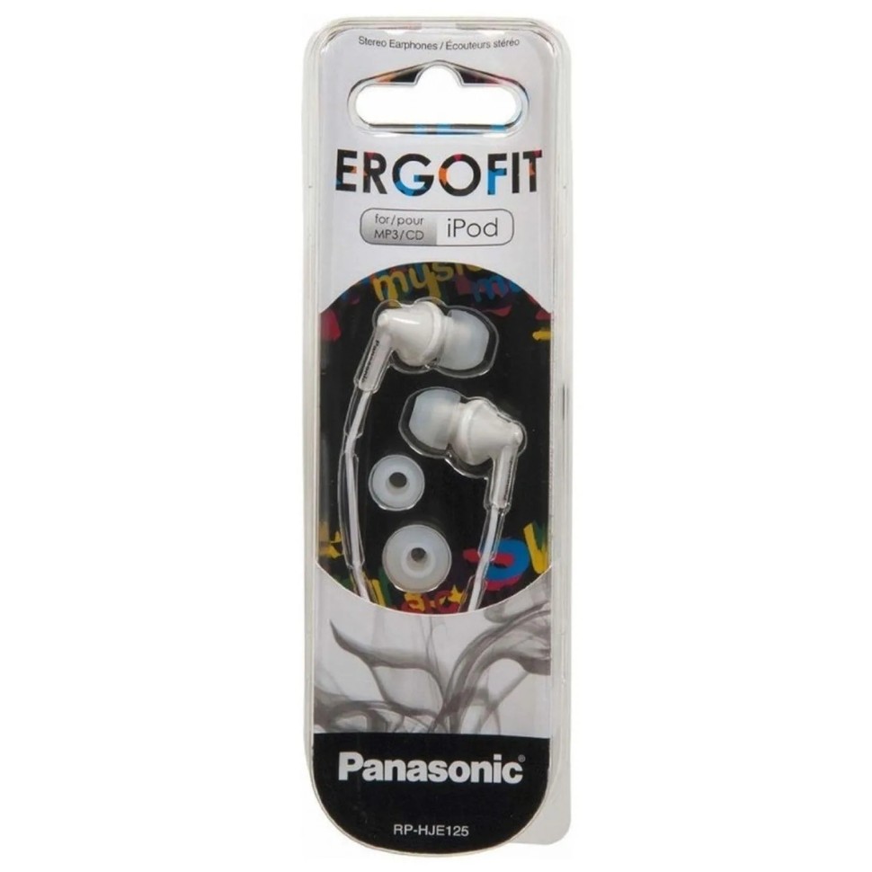 Наушники Panasonic RP-HJE125E-W, белый