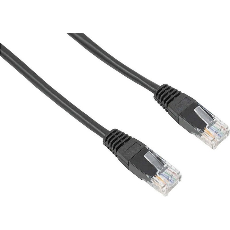 Патч-корд A1, A1-LCU5E-C-2M-BK, 2 м., U/UTP, 5e, медь, черный