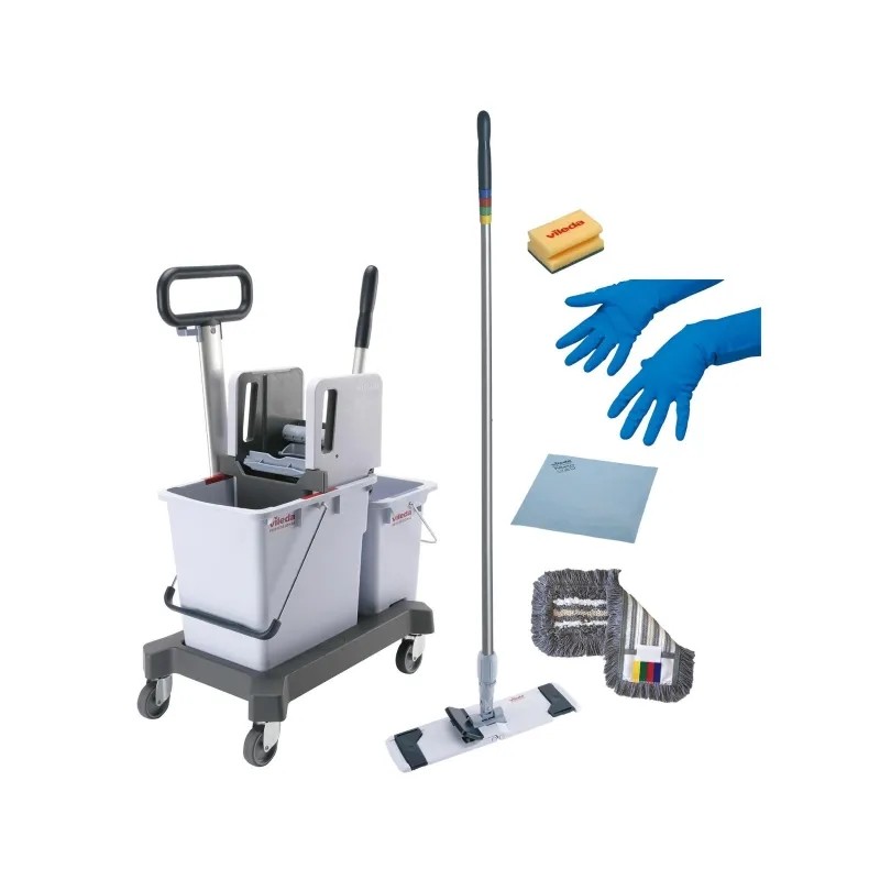 Комплект для уборки VP Полный компл с КомбиСпид Про(тележ,шваб,расх)540414