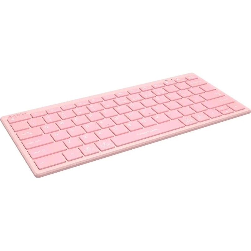 Клавиатура A4Tech Fstyler USB/беспров.BT/Radio slim Multimedia(FBX51C PINK)