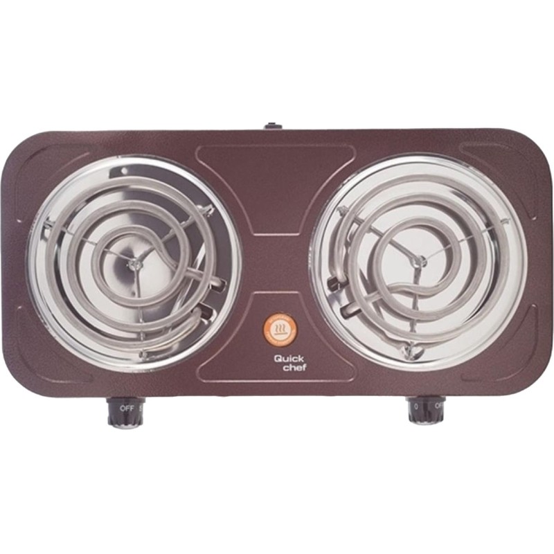 Плита электрическая Centek CT-1509 (Siberia) 2 конфорки ТЭН 140мм, 2000Вт