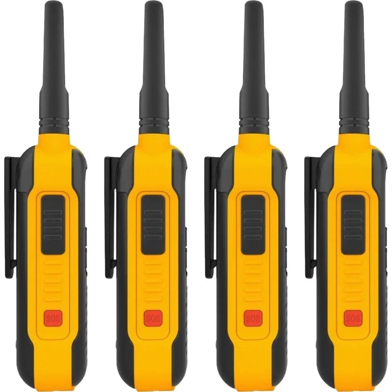 Рация Decross DC93 Orange Quad EU с ЗУ (DC9318716304001)(наб. из 4 шт.)