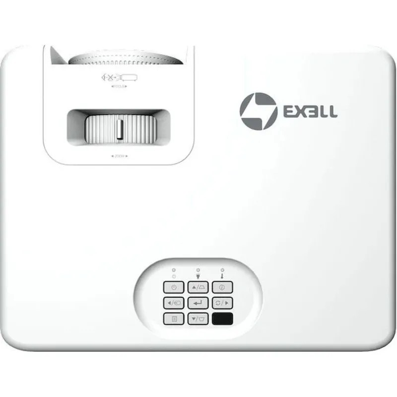Проектор Exell EXD306Z, 4000 lm, 1920х1080, 3500000:1, HDMI, VGA